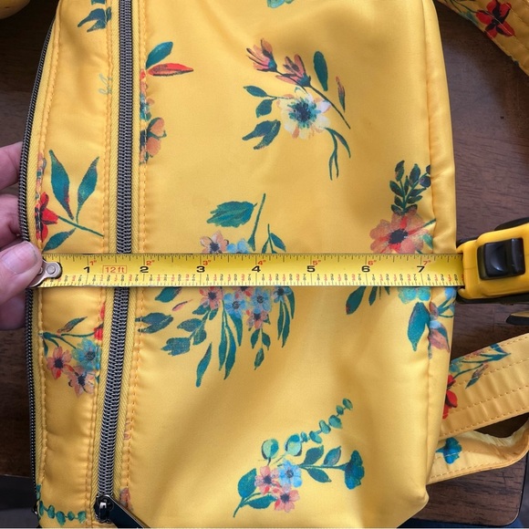 Lug RFID Quilted Crossbody Strap Flare 2 in Bouquet Yellow - Picture 9 of 9